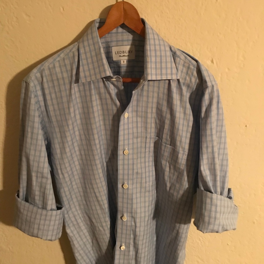 Ledbury Men's Plaid Shirt - Size 16